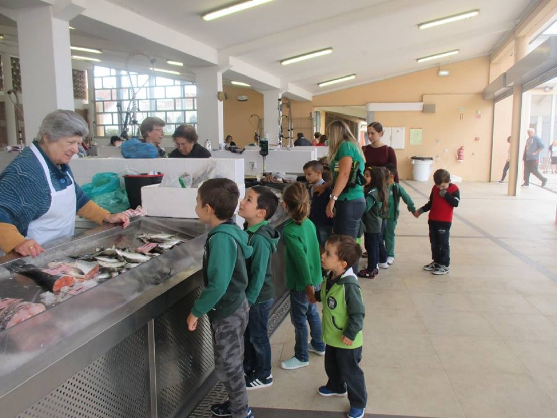 Explora&ccedil;&atilde;o das profiss&otilde;es no Mercado Municipal de Ovar!