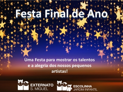 FESTA FINAL DE ANO 2017/2018!