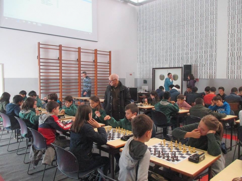 2&ordf; Concentra&ccedil;&atilde;o de Xadrez, no &acirc;mbito do Desporto Escolar ano letivo 2017/2018!
