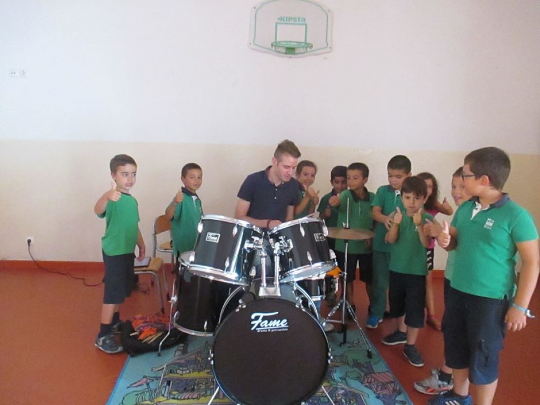 Aula aberta de Bateria, 2016!