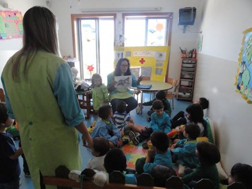 As profiss&otilde;es na Escolinha Jardim Infantil, 2016!